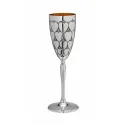 Pahar argint masiv AG925 placat cu aur Cuori