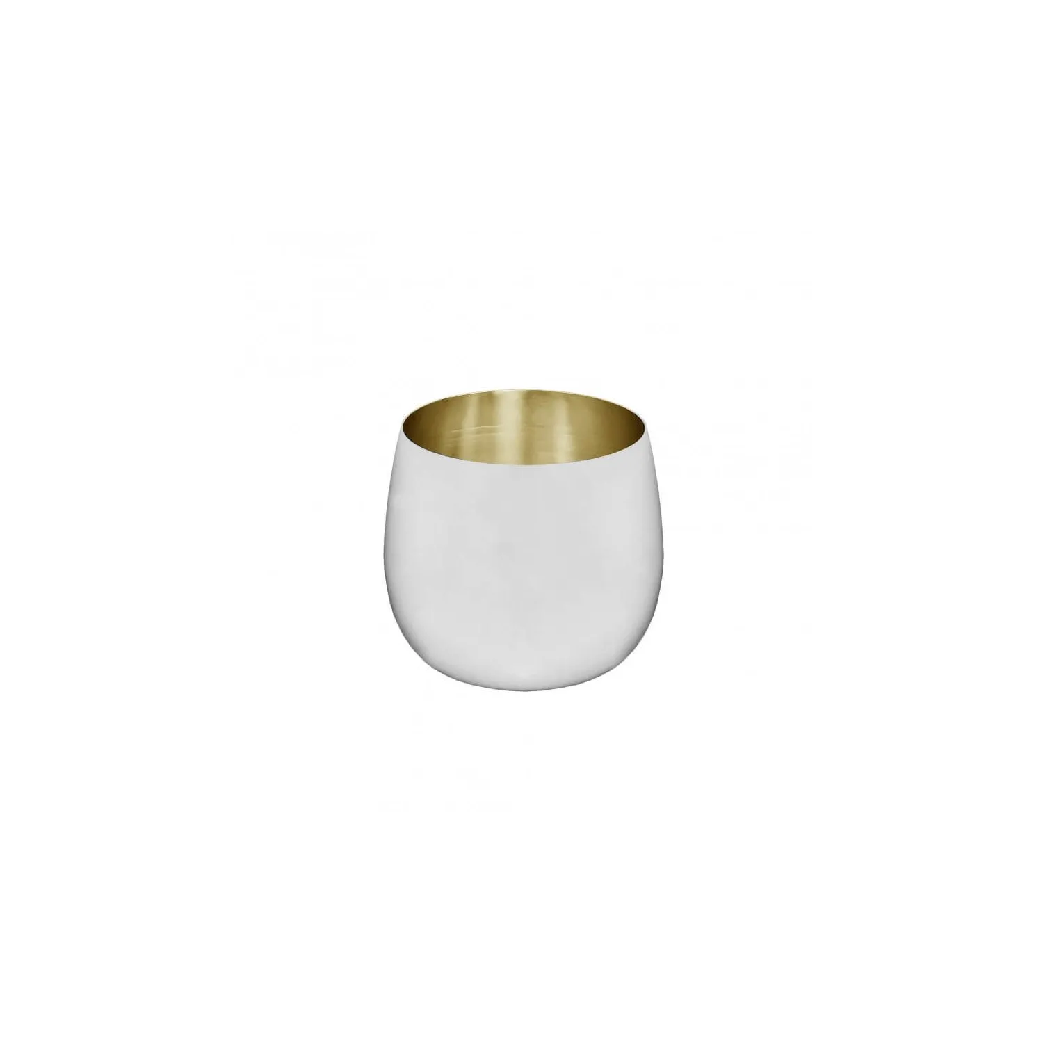 Pahar argint masiv AG925 placat cu aur