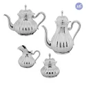 Set ceai cafea argint masiv Meridiani 6 persoane