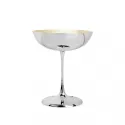 Pahar argint masiv AG925 Champagne placat cu aur