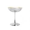 Pahar argint masiv AG925 Champagne placat cu aur