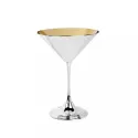 Pahar argint masiv AG925 Martini placat cu aur