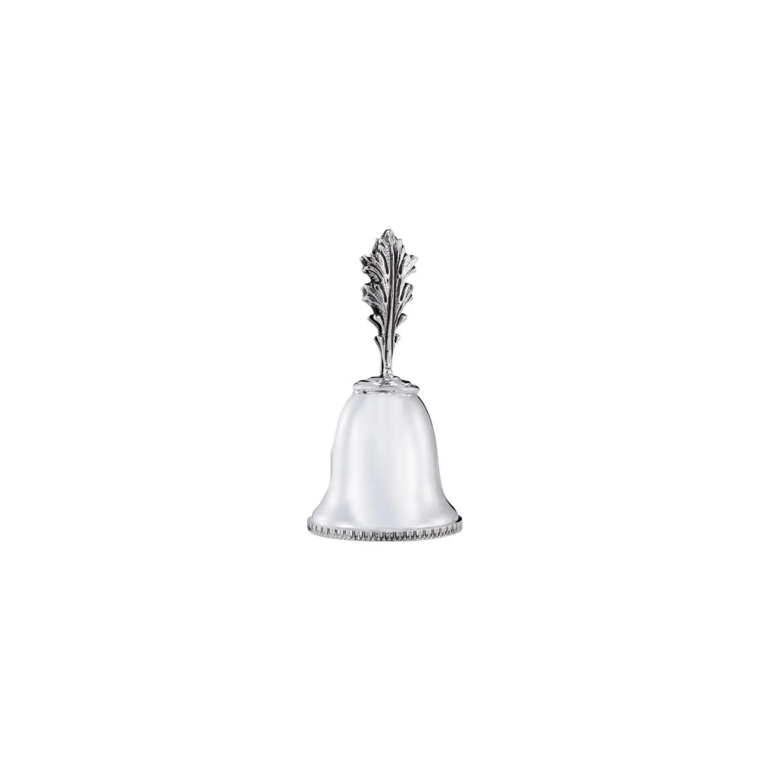 Clopot argint masiv Leaf