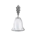 Clopot argint masiv Leaf