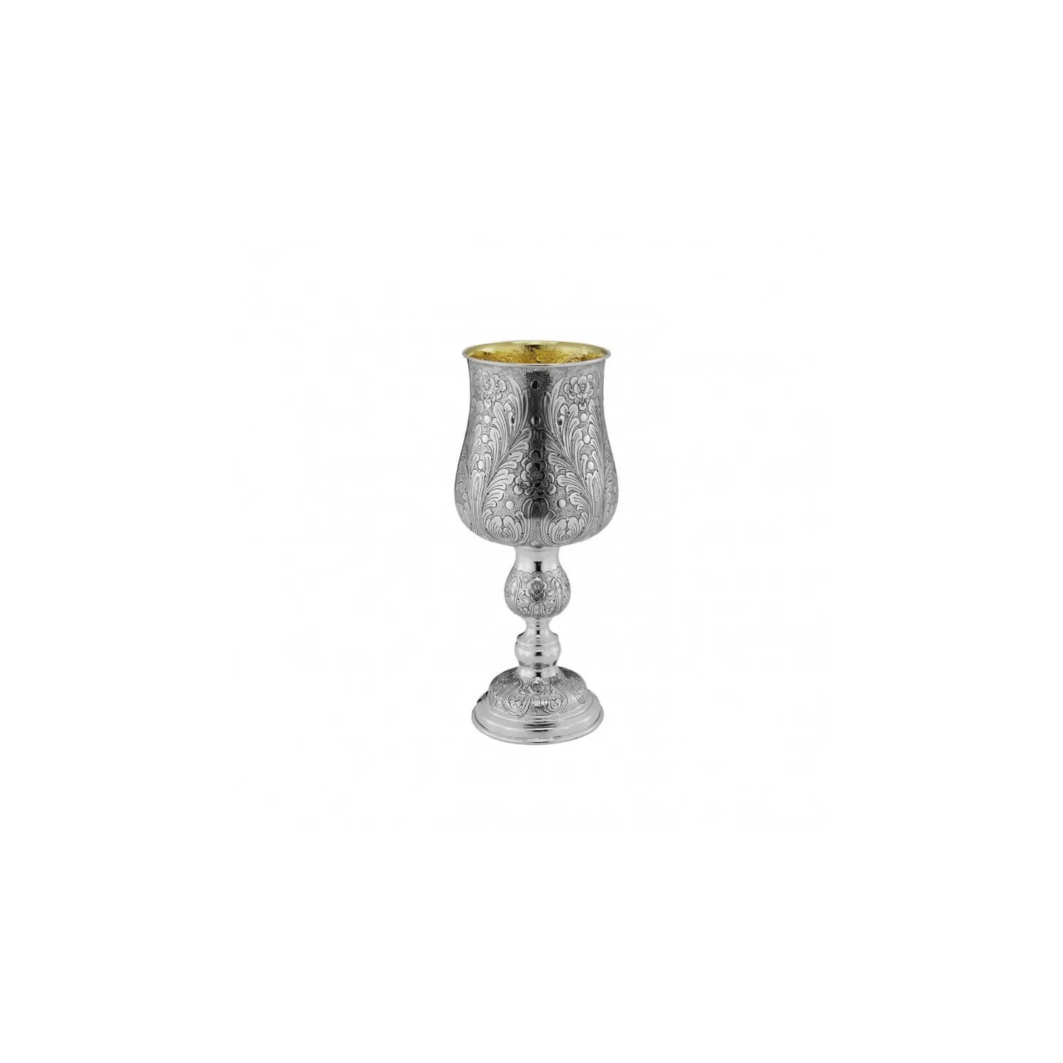 Potir si tava Elijah Cup argint masiv Poppy