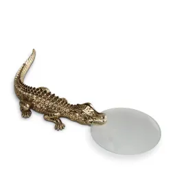 Lupa de birou crocodil L'Objet