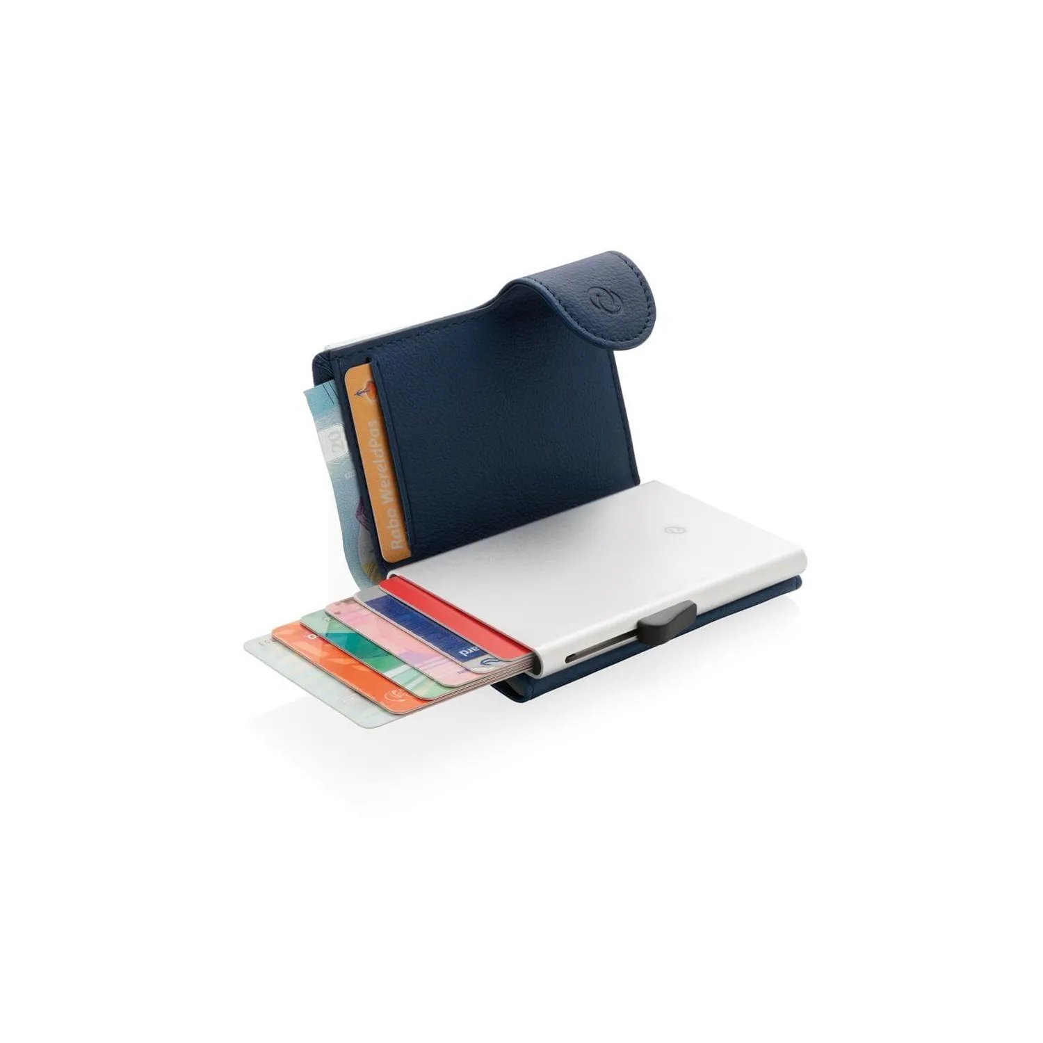 Portofel RFID C-Secure navy