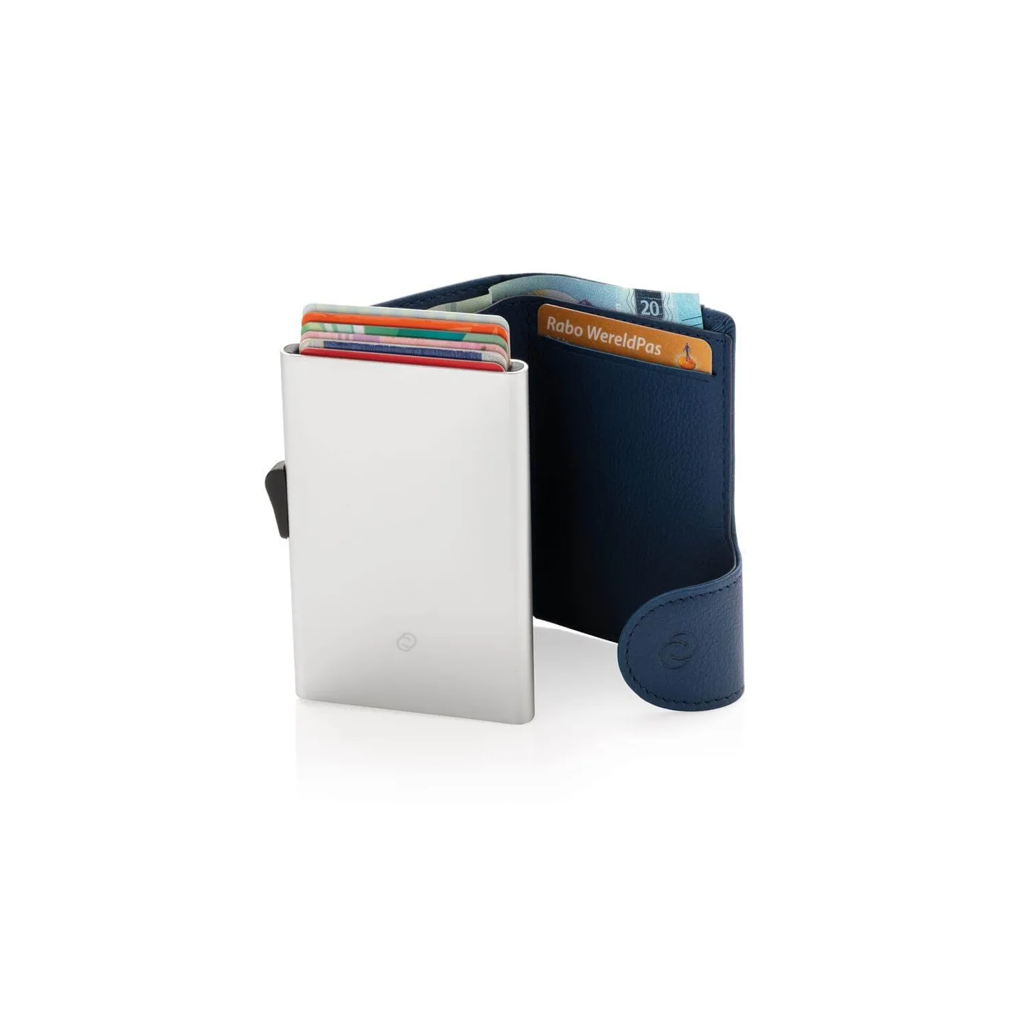 Portofel RFID C-Secure navy