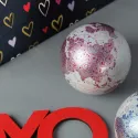 Glob solar rotativ Mova mini Hearts