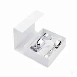 Set botez argint masiv Birth