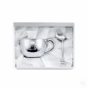 Set botez argint masiv Ursulet