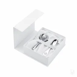 Set botez argint masiv Star