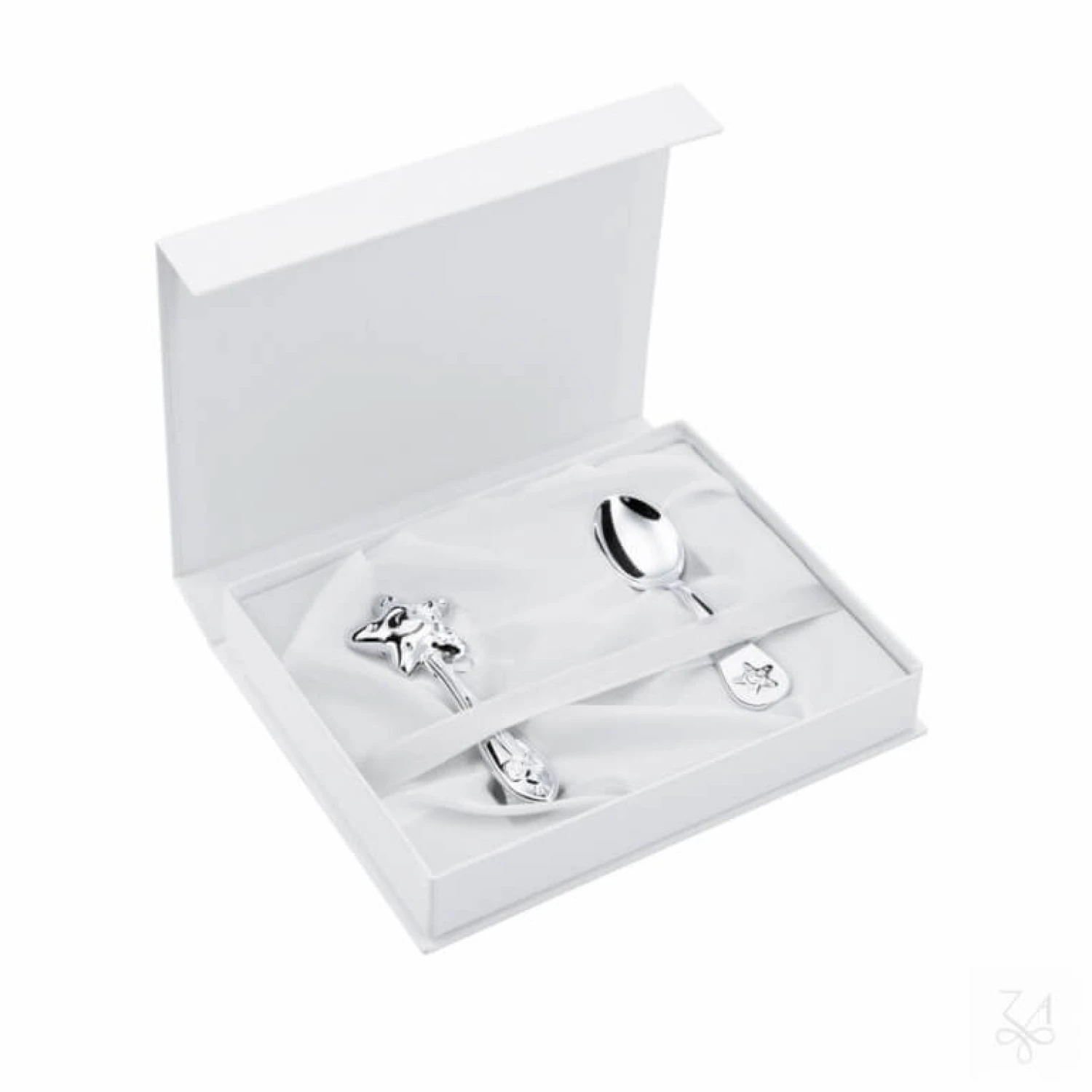 Set cadou argint masiv Little Star