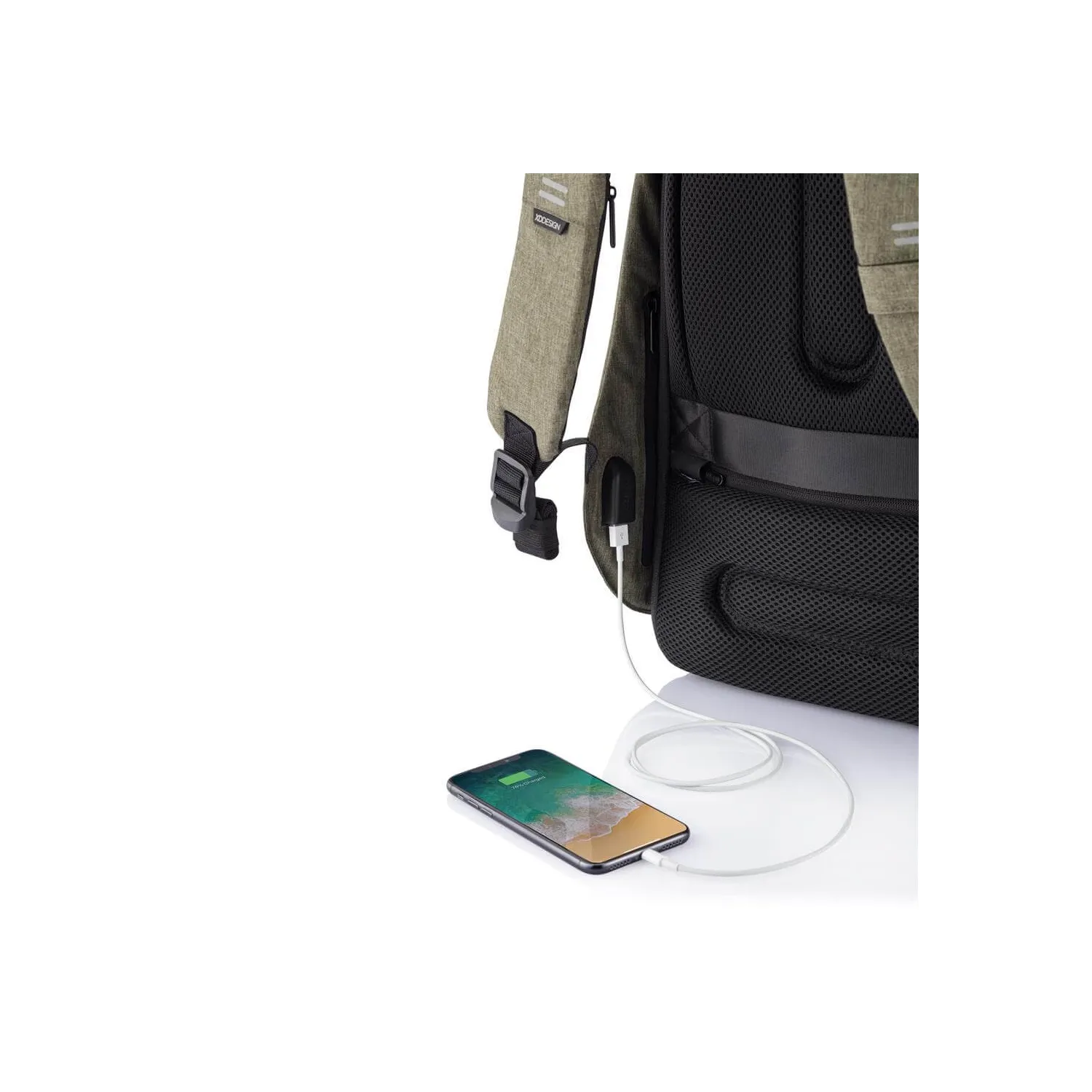 Rucsac antifurt Bobby Hero militarygreen