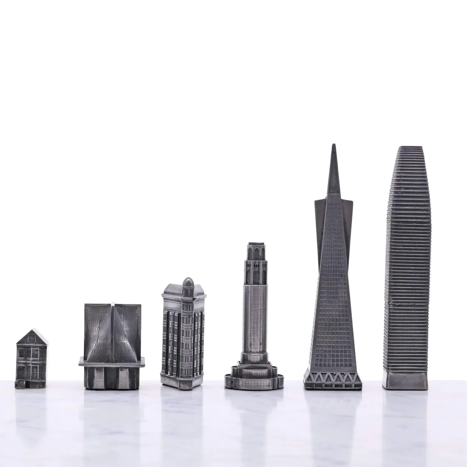 Joc de sah Skyline Dubai vs. San Francisco Premium Metal