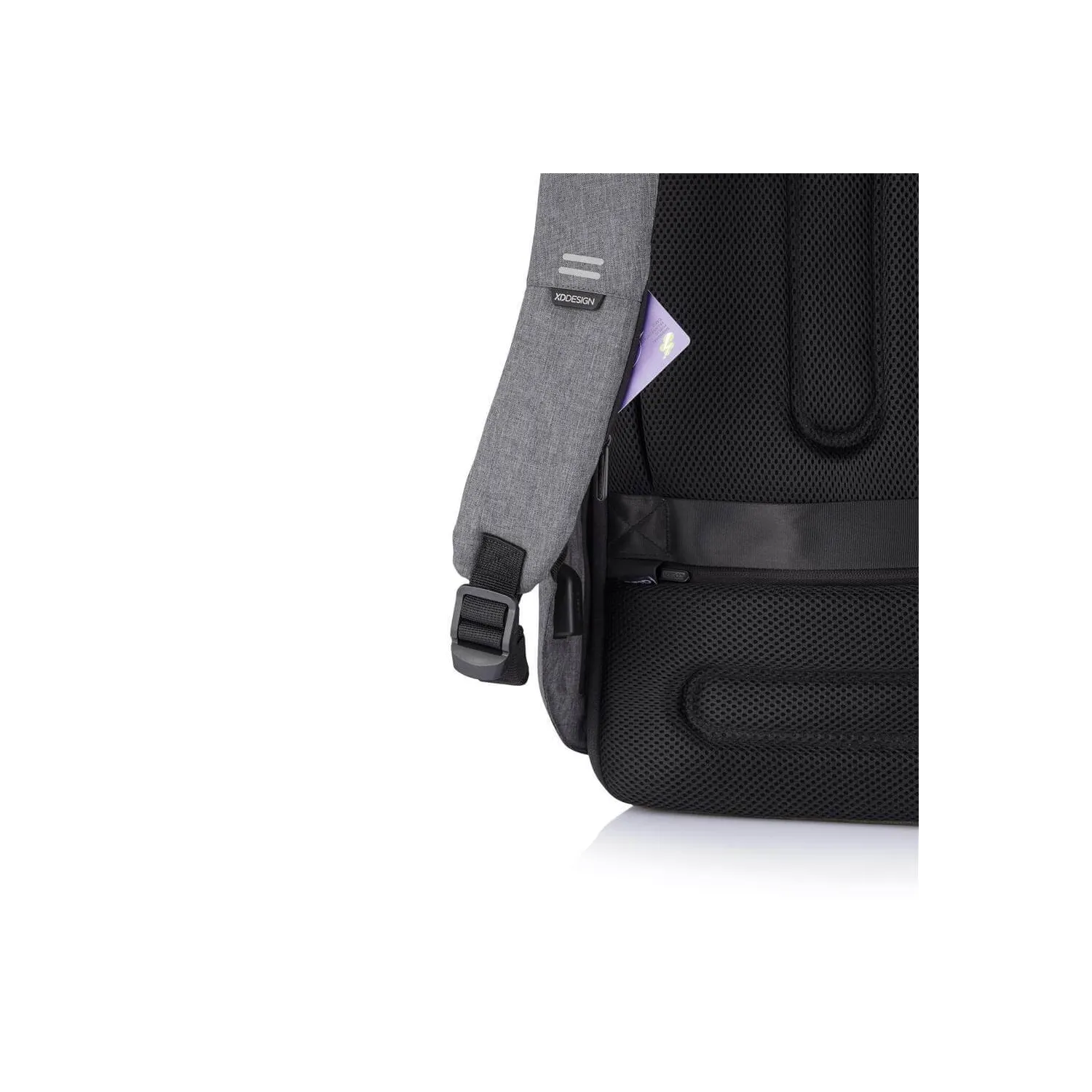 Rucsac antifurt Bobby Hero grey