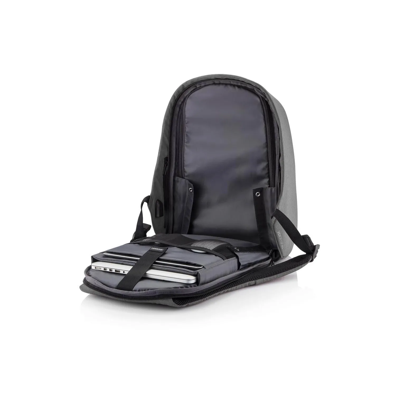 Rucsac antifurt Bobby Hero grey