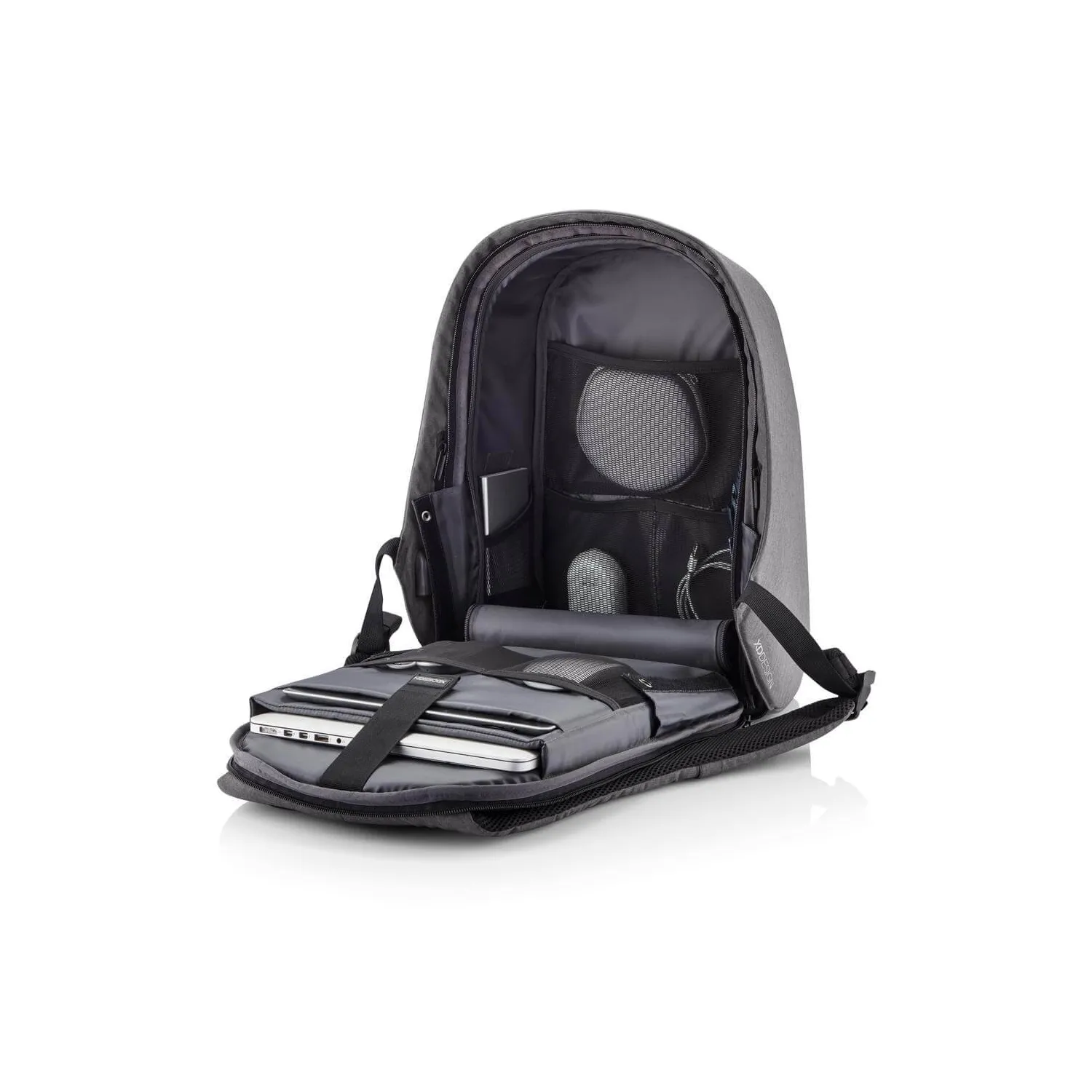 Rucsac antifurt Bobby Hero grey