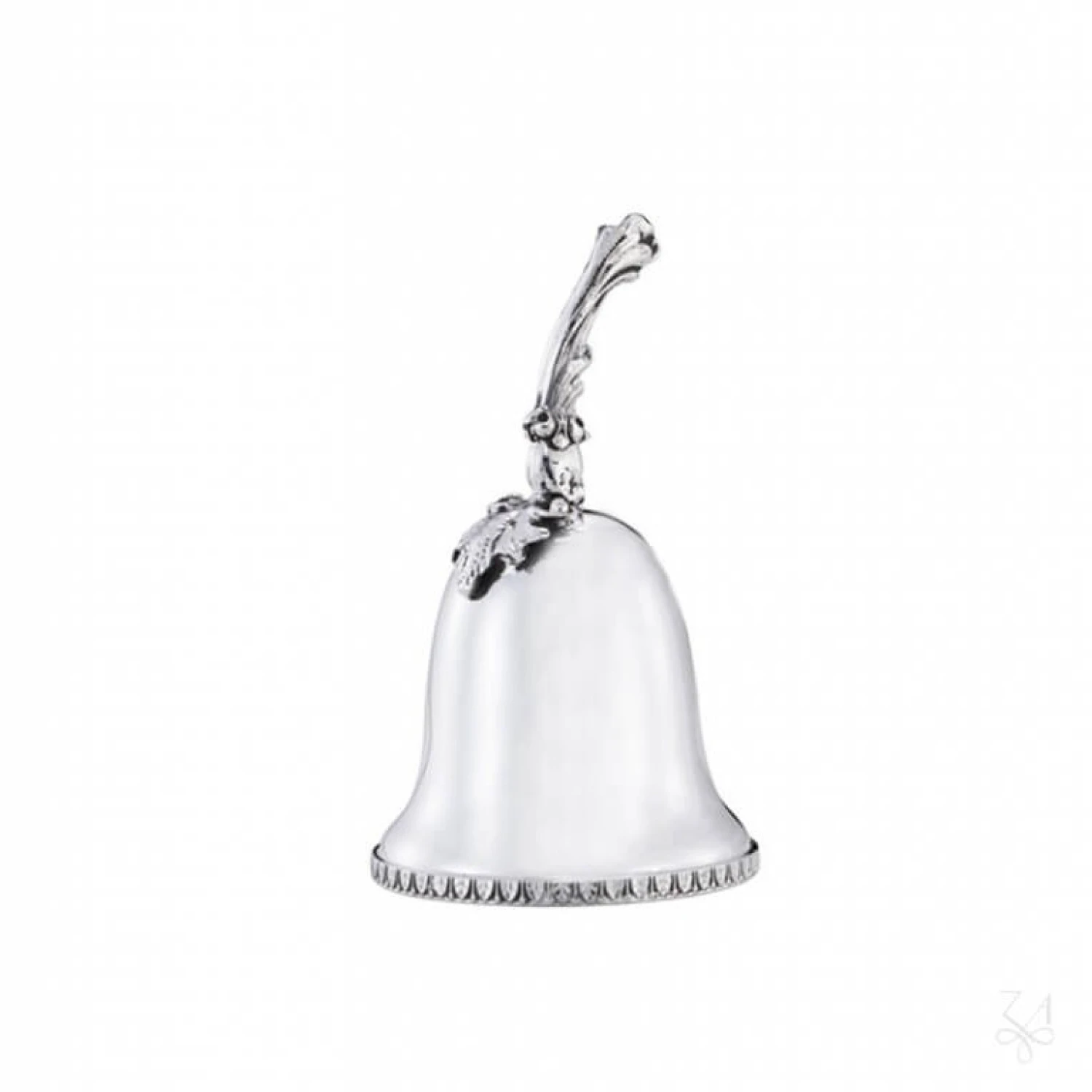 Clopot argint masiv Grapevine