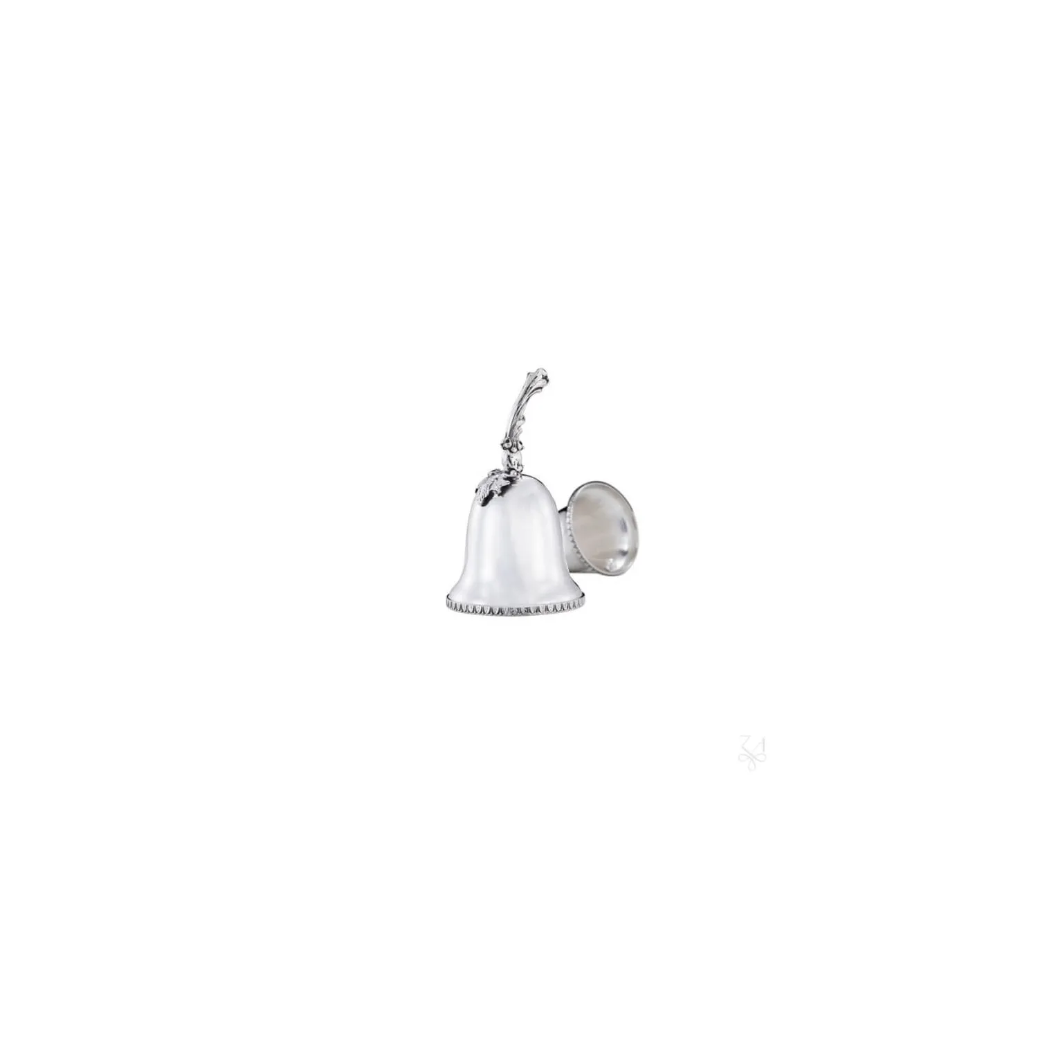 Clopot argint masiv Grapevine