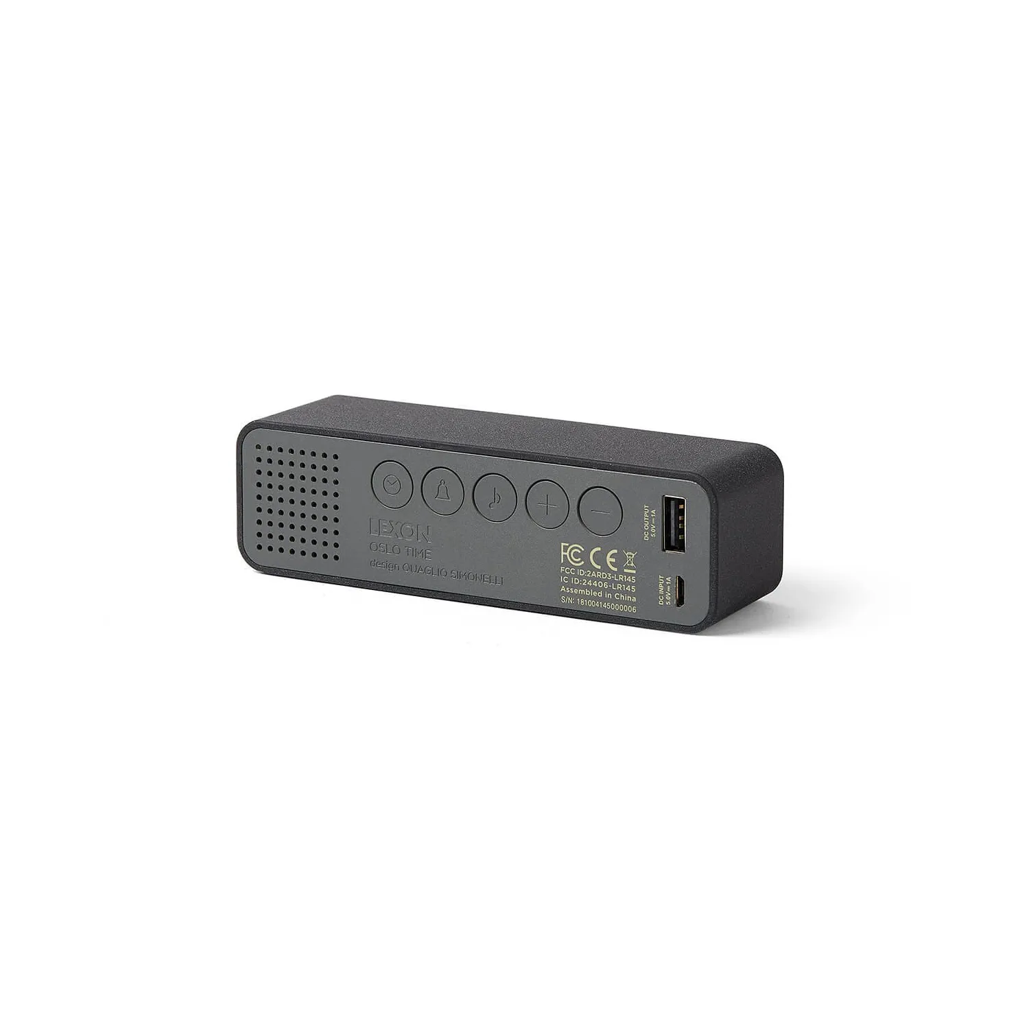 Ceas cu alarma Lexon Oslo dark