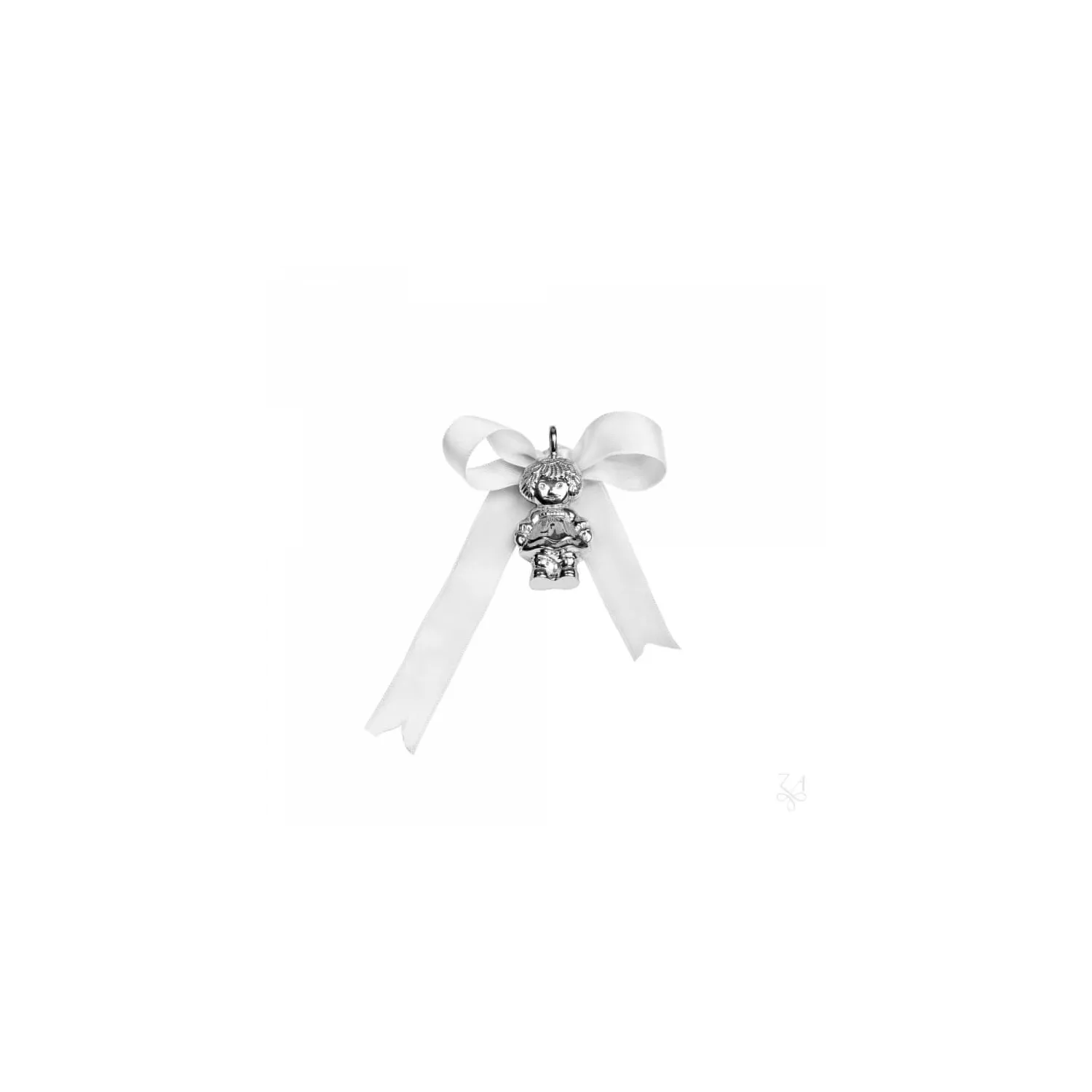Accesoriu botez argint masiv Girl
