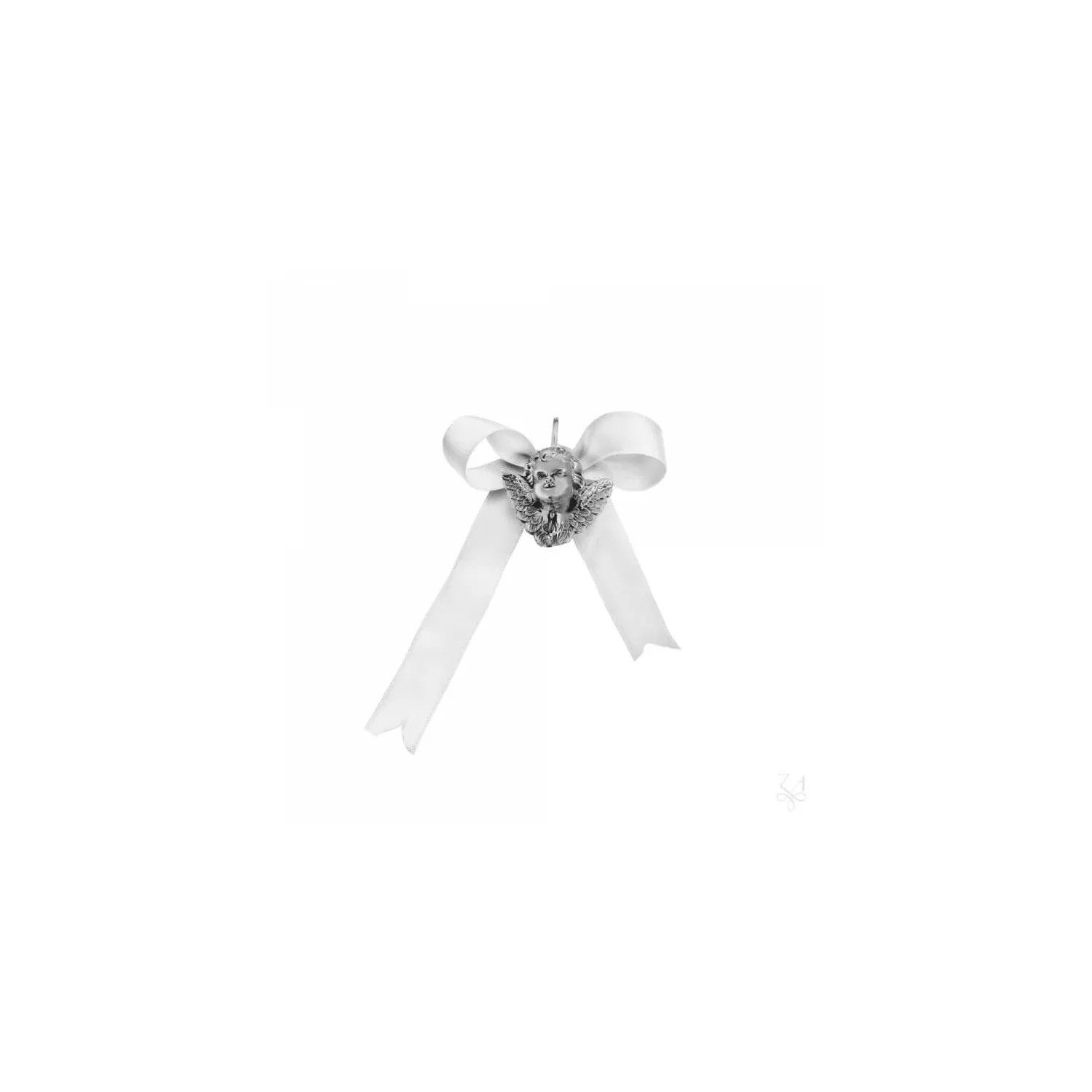 Accesoriu botez argint masiv ingeras
