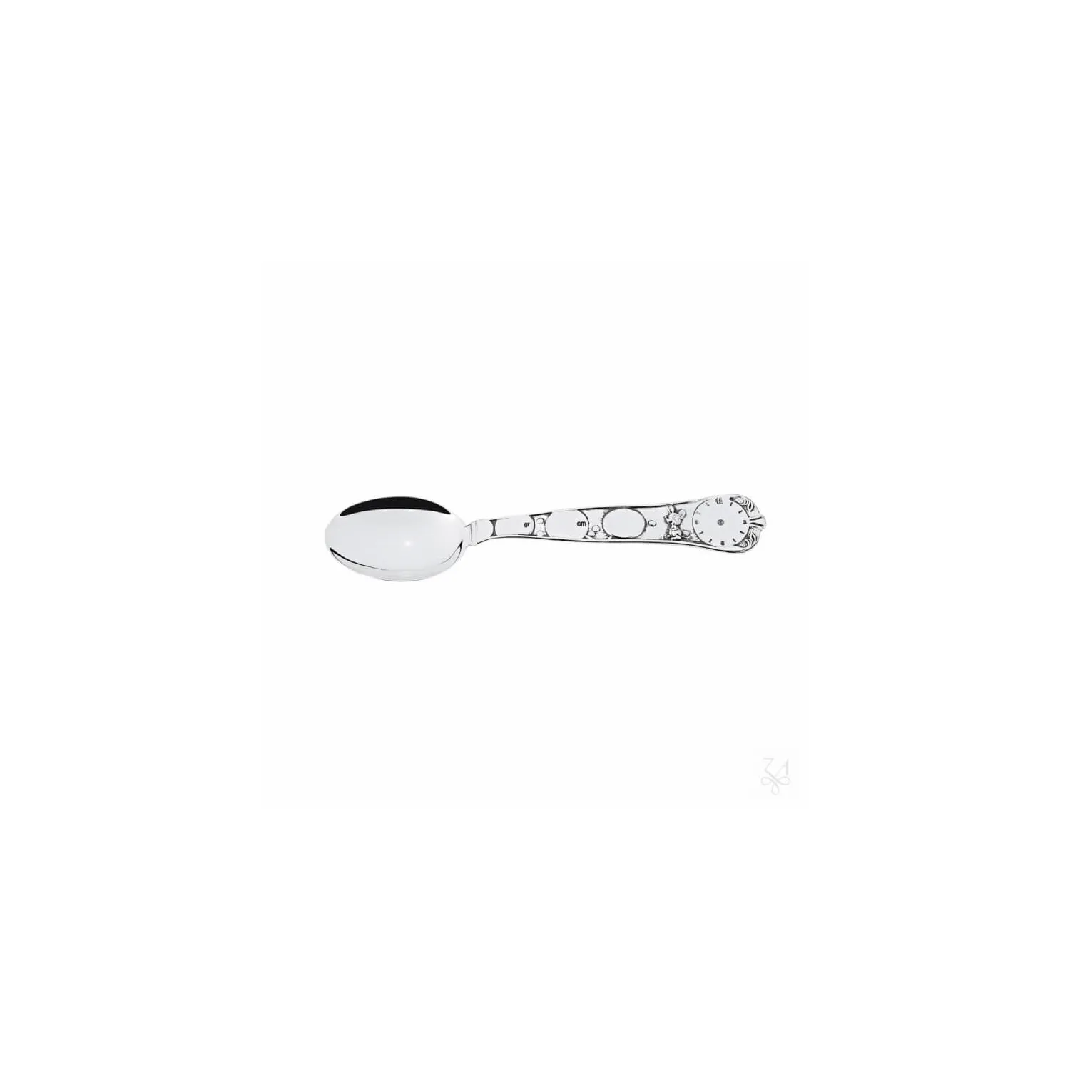 Lingurita botez argint masiv Mouse