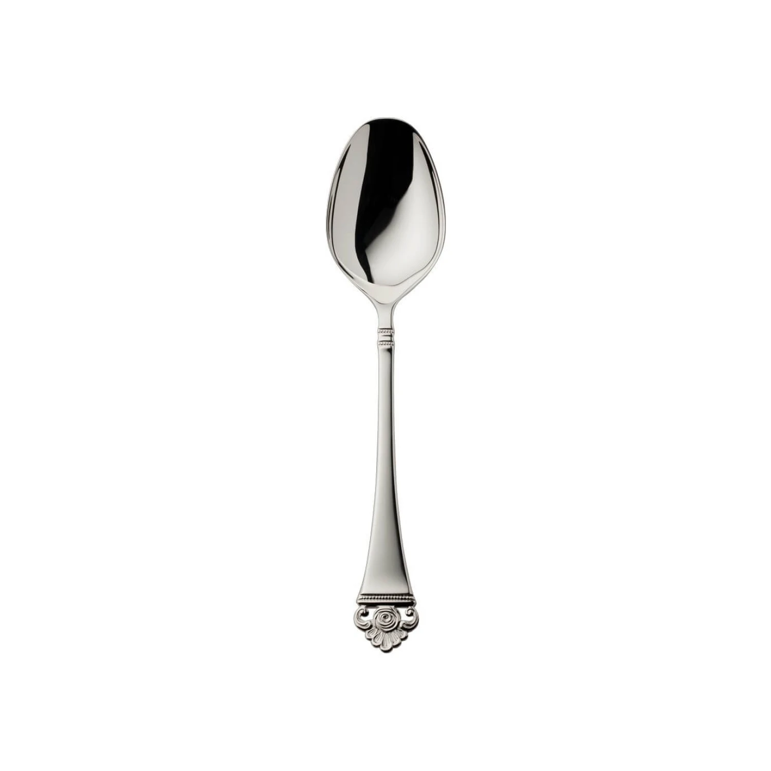 Lingura desert argint masiv Robbe & Berking Rosenmuster