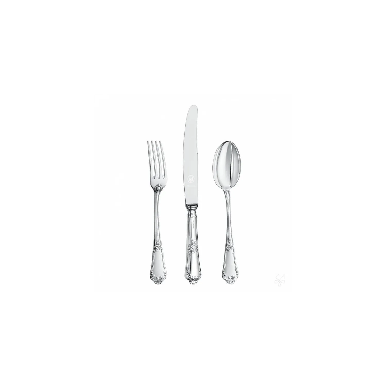 Set 3 tacamuri argint masiv Floreale