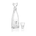 Set 7 piese cristal si argint Crystal