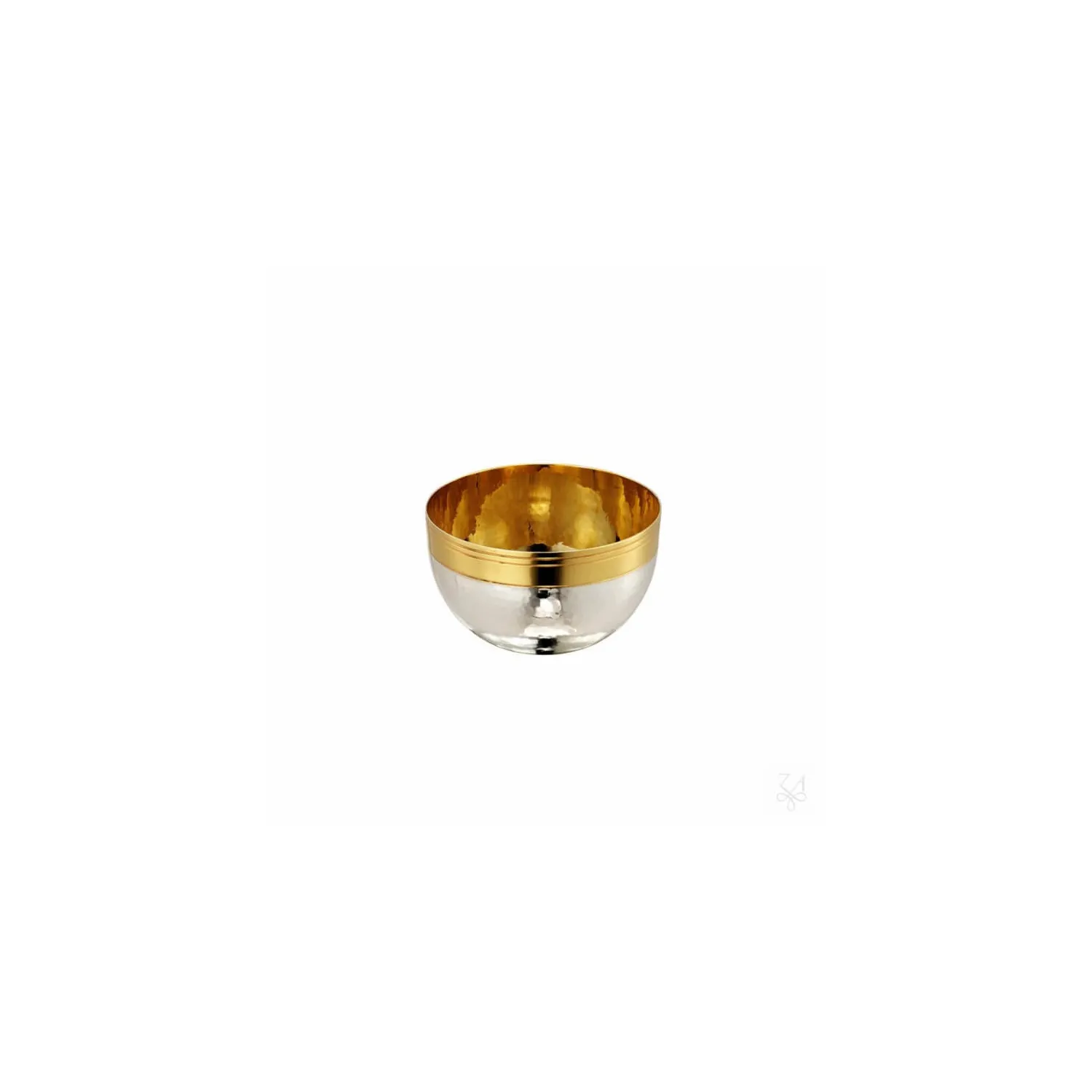 Castron copii argint masiv AG925 Kiel Hammered