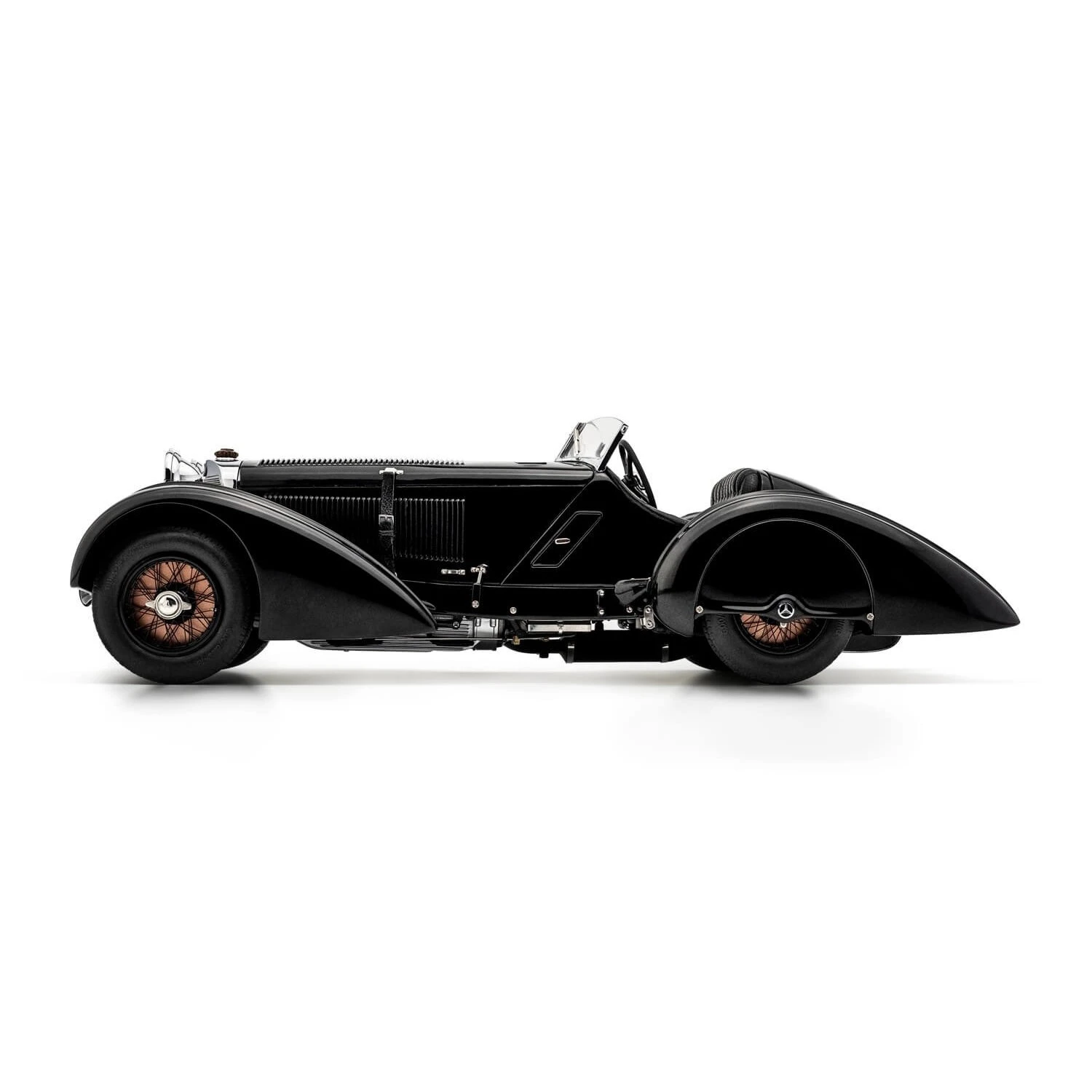 Macheta 1:18 Mercedes-Benz SSK Trossi 1932 “Black Prince”