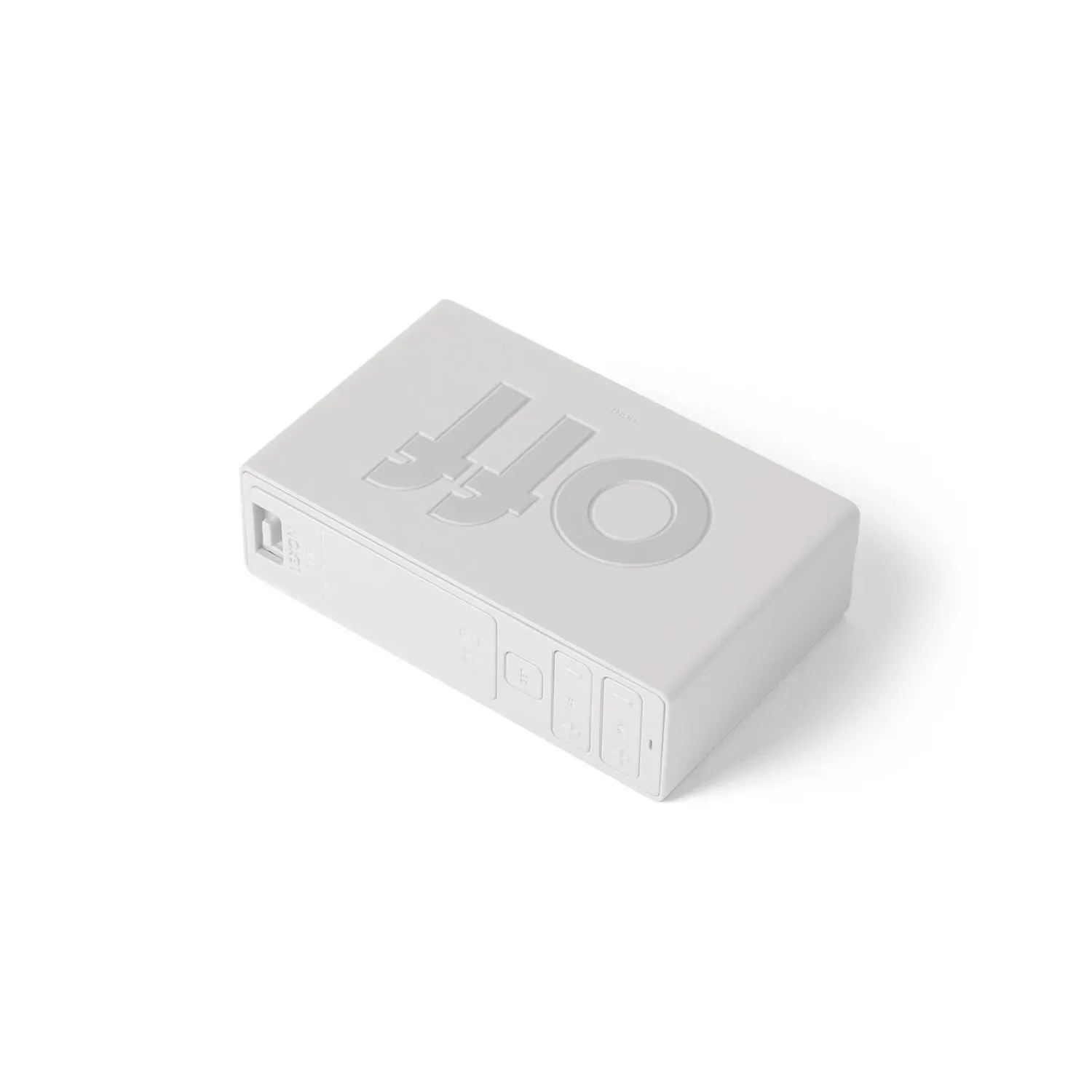 Ceas inteligent cu alarma Lexon Flip+ snow