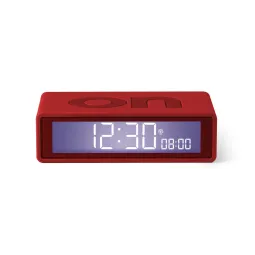 Ceas inteligent cu alarma Lexon Flip+ rosu