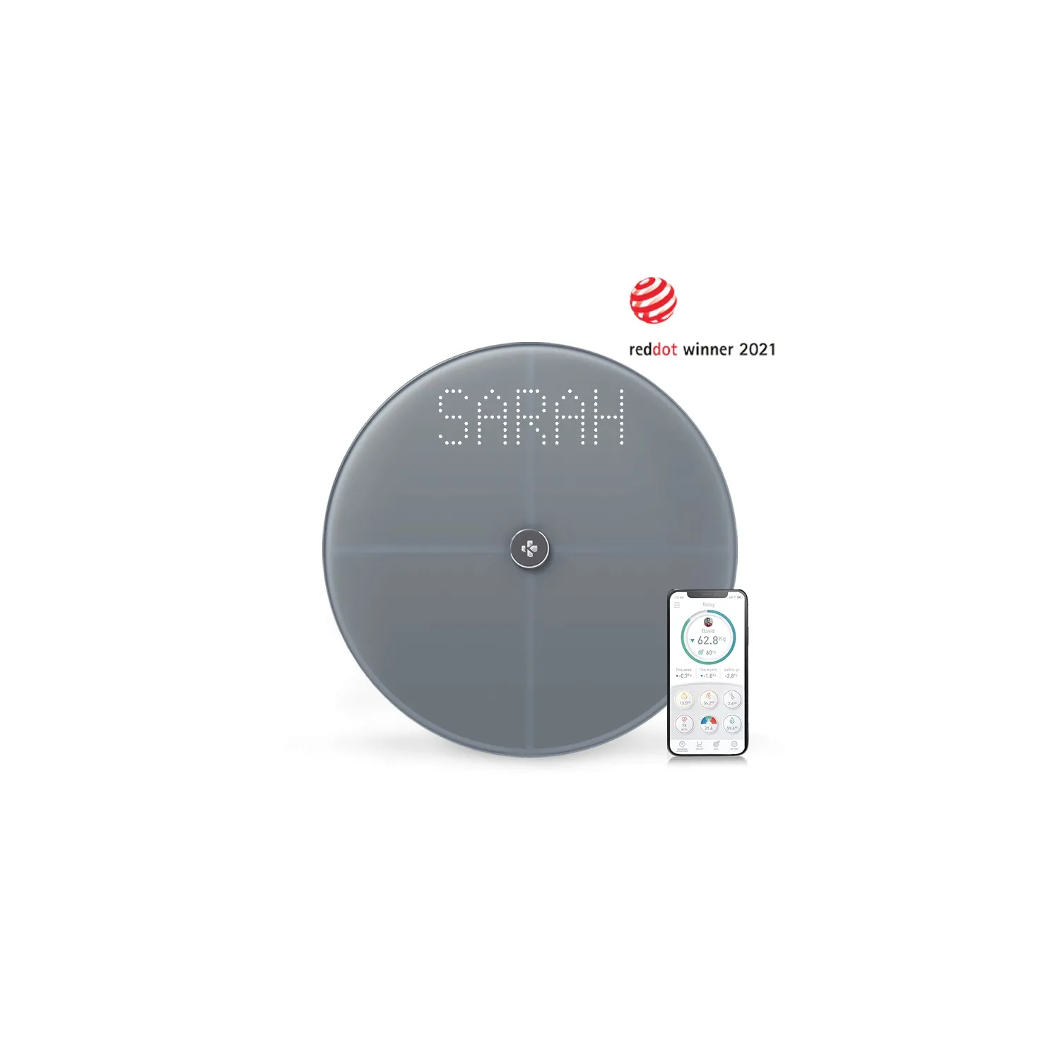 Cantar de baie MyKronoz MyScale WiFi gri
