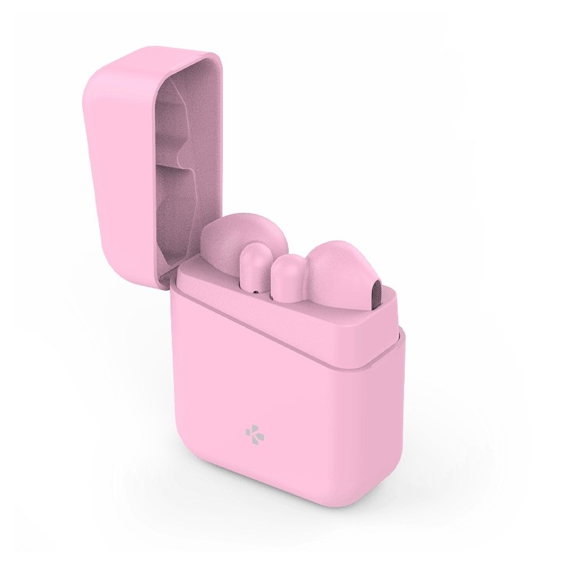 Casti bluetooth True Wireless MyKronoz ZeBuds Lite roz