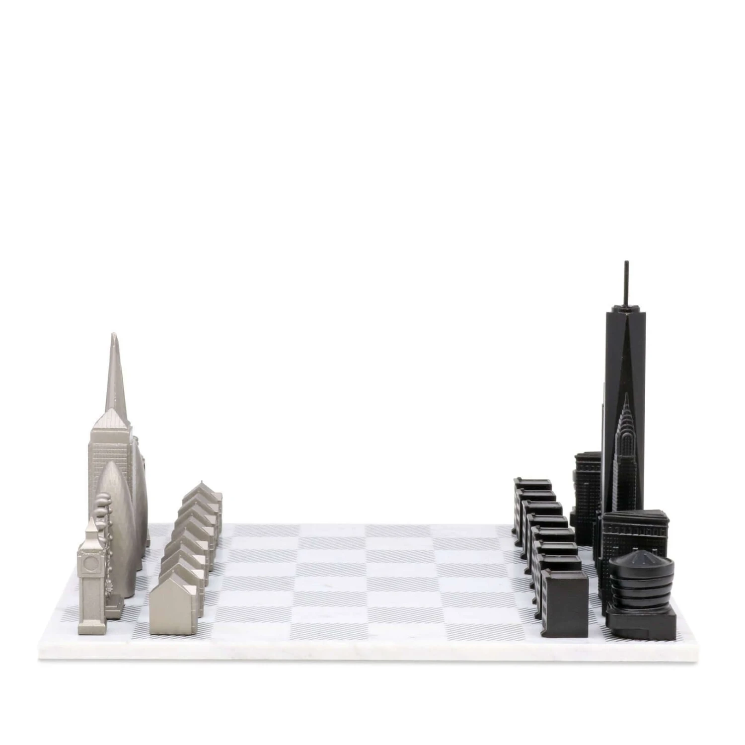 Joc de sah Skyline London vs New York Premium Marble