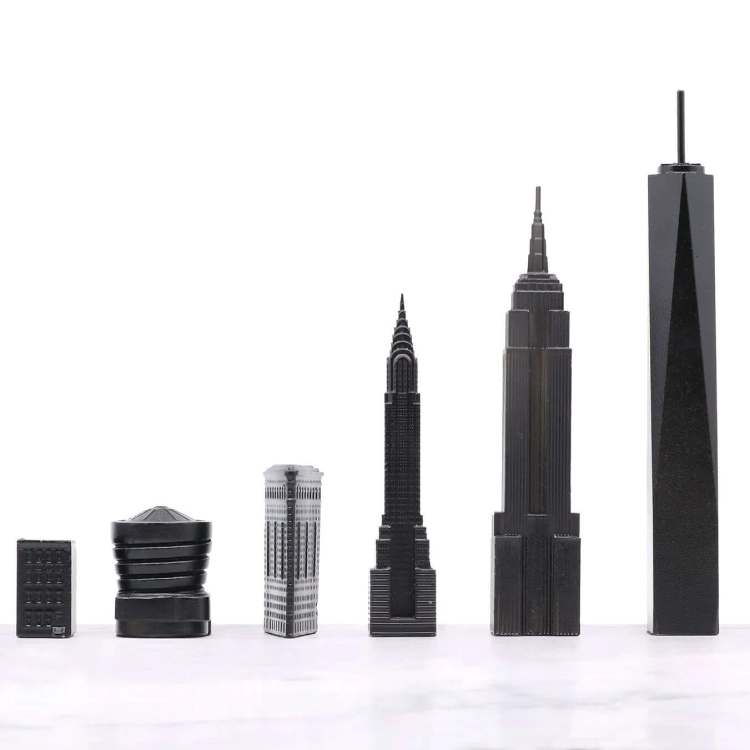 Joc de sah Skyline London vs New York Premium Marble