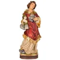 Statueta lemn aurit "Sfantul Stefan", 40cm