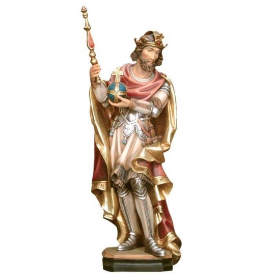 Statueta lemn "Sfantul Constantin", 40cm