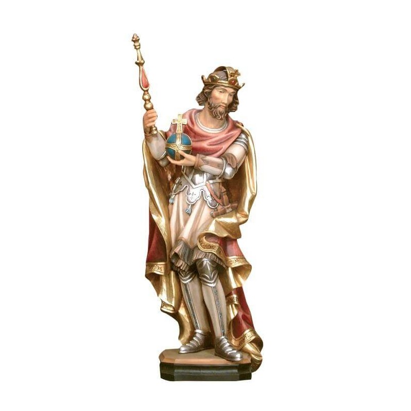 Statueta lemn "Sfantul Constantin", 40cm