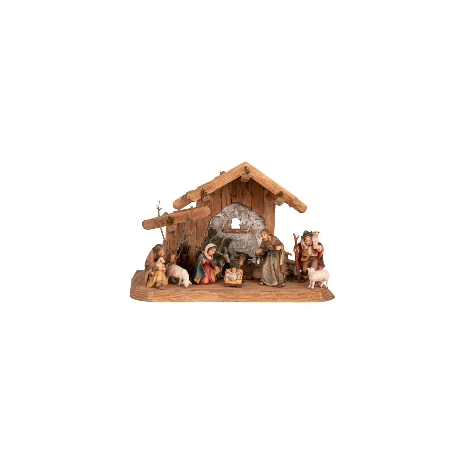 Decor "Bethlehem" lemn, 13 piese