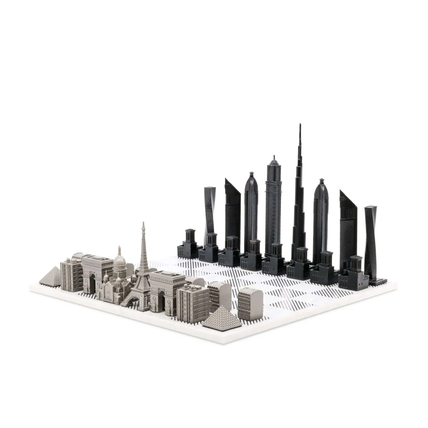 Joc de sah Skyline Paris vs. Dubai Premium Marble