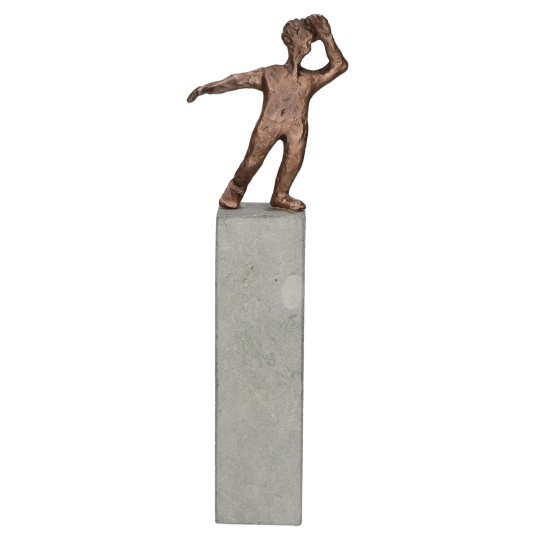Statueta bronz "Privind spre viitor" 34cm