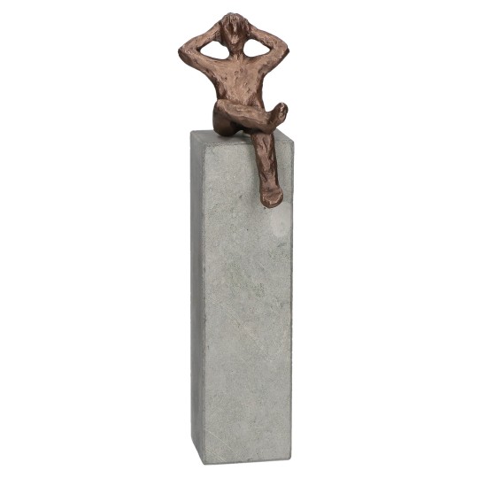 Statueta bronz "Visator" 28cm