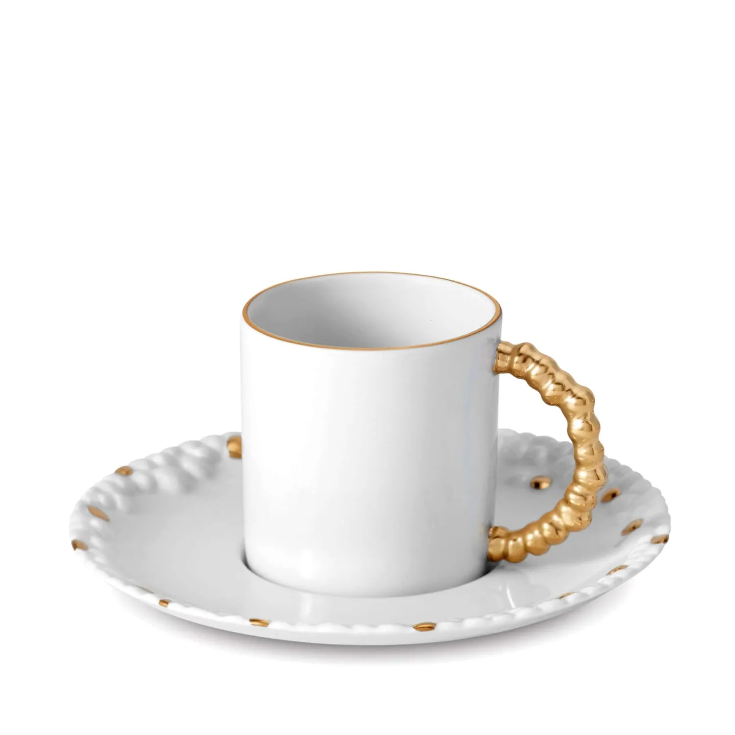 Set espresso L'objet Haas Mojave Gold