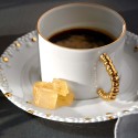 Set espresso L'objet Haas Gold