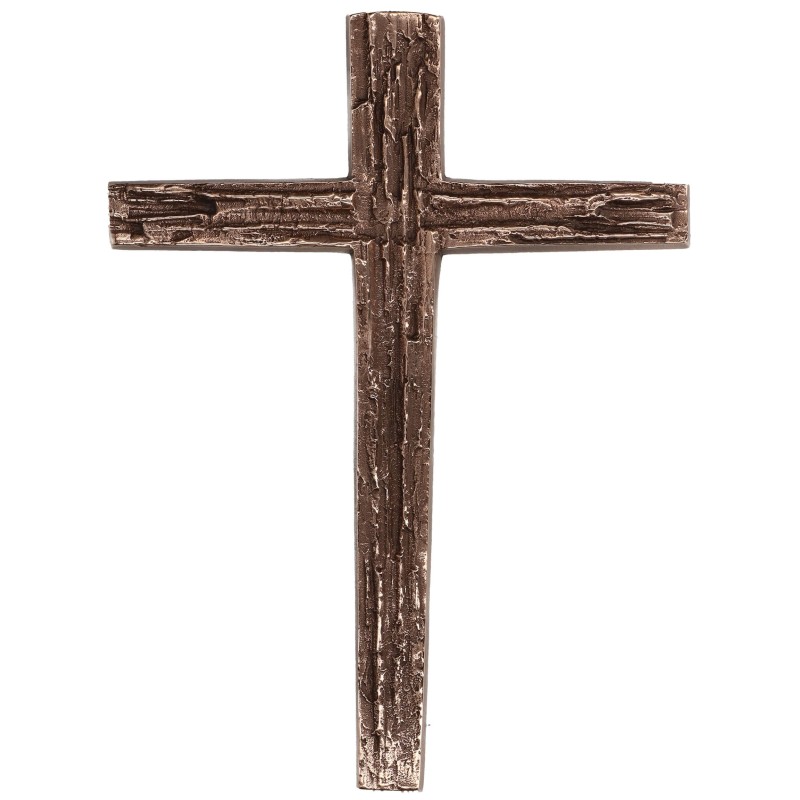 Cruce bronz masiv Calvary