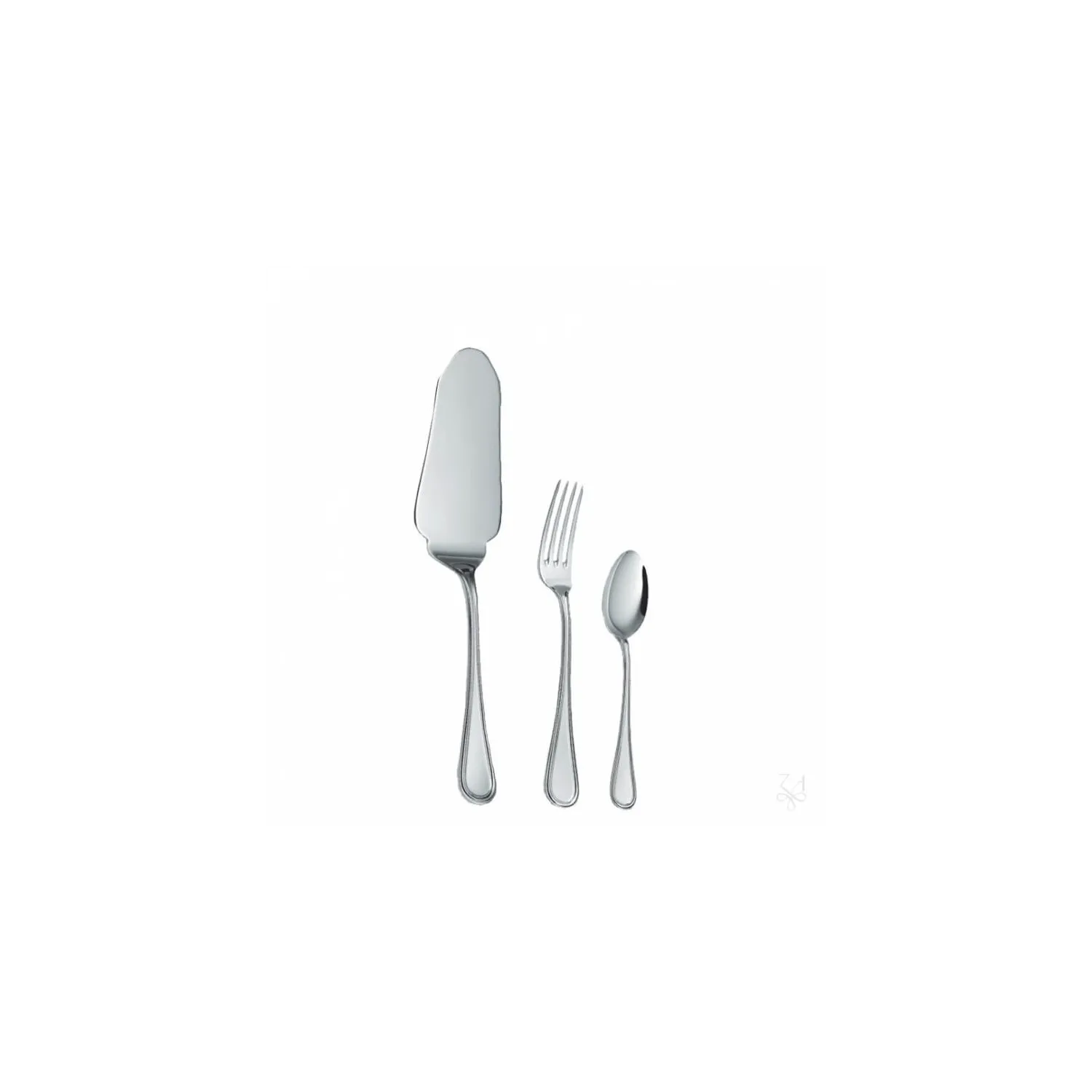 Set 126 tacamuri argint masiv Inglese